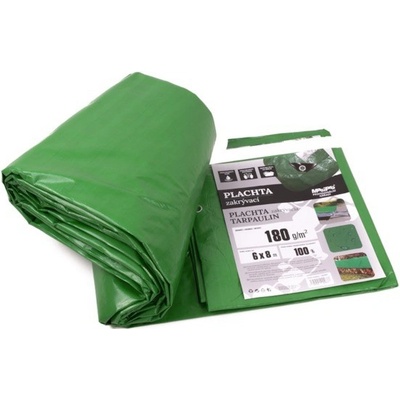 MasiPro Plachta 180g ZELENO-ŠEDÁ 6 x 8 m 102467