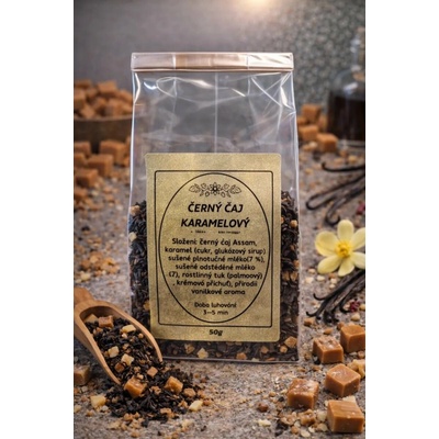 Golden Leaf Černý čaj s karamelem 50 g