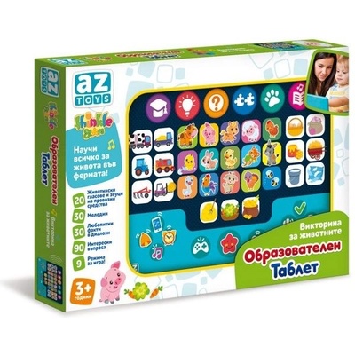 Thinkle Stars Образователен таблет Thinkle Stars - Викторина за животните