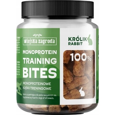 Wiejska Zagroda maškrty pre psa Králik kúsky monoproteínové 150 g