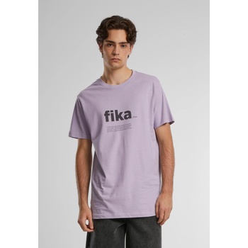 Mister Tee Тениска Fika Definition T-Shirt Round Neck lilac 5XLUB-MT1258-00145 - Тъмносив, размер M