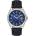 Daniel Klein DK. 6.14206-2 - мъжки часовник, кварцов, 42 mm, син циферблат, 5 ATM, синя кожа
