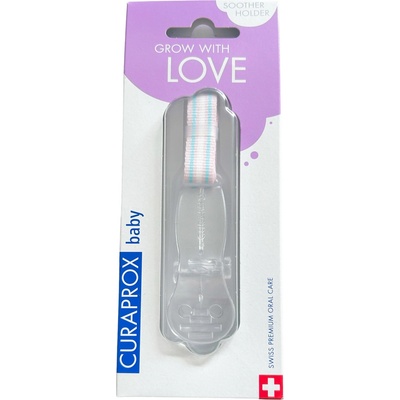 Curaprox držák na dudlík transparentní – Zbozi.Blesk.cz