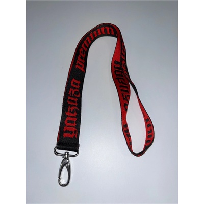 Snúrka na krk YAKUZA NECK LOGO black/red