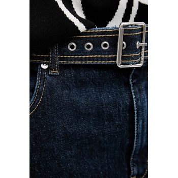 HUGO Дънкова пола hugo в тъмносиньо среднодълга със стандартна кройка 50541495 (50541495)