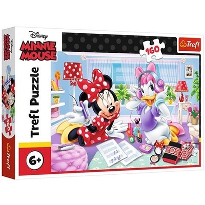 Пъзел Trefl, Disney Minnie Mouse, Ден с най-добрата приятелка, 160 части (T15373) (T15373)