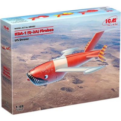 ICM Q-2A KDA-1 Firebee US Drone 2 airplanes and pilons 1:48