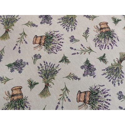 Gobelínová látka LAVANDER ALLOVER šiře 280 cm