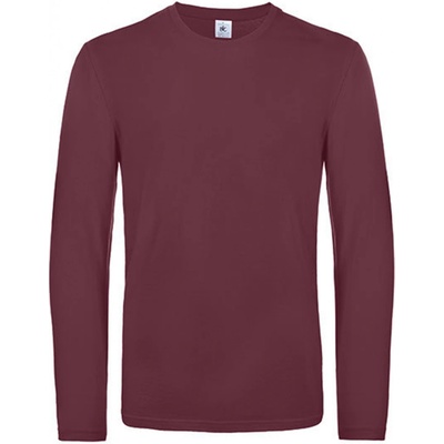 Pánské tričko s dlouhým rukávem 190 bordó