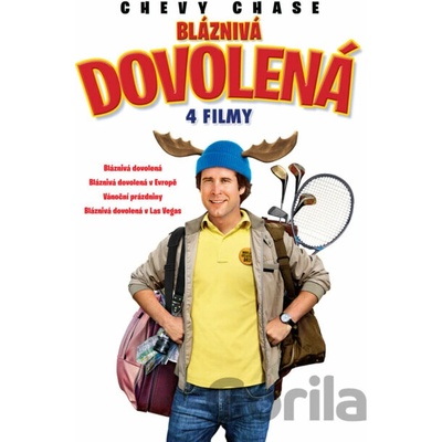 Bláznivá dovolenka kolekcia 1.-4. DVD