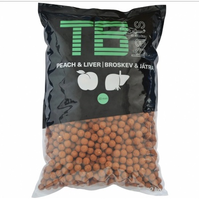 TB Baits boilies Peach Liver 10 kg 20 mm