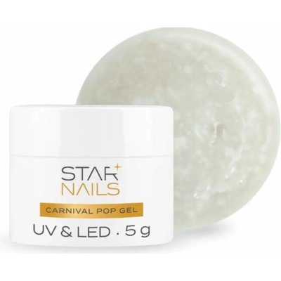 Starnails Uv Led gel Carnival PopCalamansi efektový gel 001 5ml