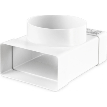 VENTS odbočka plastová T kus 90° 100 mm - 55 x 110