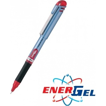 Pentel Ролер Pentel Energel BLN15, червен цвят на писане, дебелина на линията 0.7 mm, гел, син, цената е за 1бр. (продава се в опаковка от 12бр. ) (OK26800)