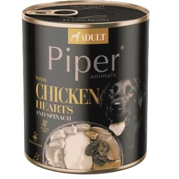 Dolina Noteci Adult Dog храна за кучета с пилешки сърца, кафяв ориз и спанак, 800 г