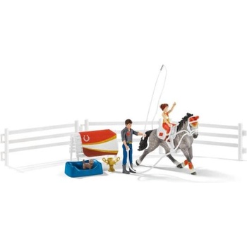 Schleich Mia и комплект за волтижировка