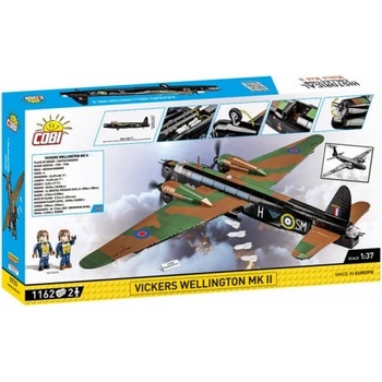 Cobi 5723 World War II Britský stredný bombardér VICKERS WELLINGTON MK II