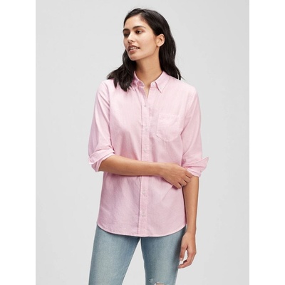 Gap košeľa v-fitted boyfriend oxf