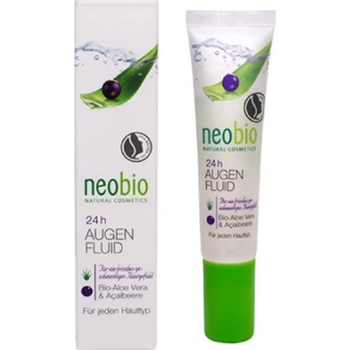 Neobio 24 hodinový oční fluid Bio-Aloe Vera & Açai 15 ml