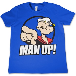 HYBRIS детска тениска Попай Моряка - Man Up - HYBRIS - KF-12-POP004-H53-16-BL