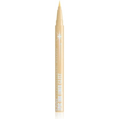 NYX Professional Makeup Bridgerton Royal Epic Ink Liner trblietavá linka na oči 02 Glitzed In Gold 1 ml