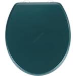 WENKO 25171100-WC тоалетна седалка PRIMA 37x41 cm зелена/сребриста (WE0713)