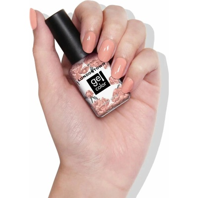 LONDONTOWN Gel Color Rose Latte gélový lak na nechty ružovobéžová 12 ml