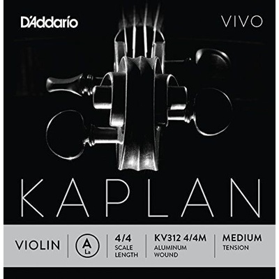 D'Addario Kaplan Vivo Violin G String 1/4 Scale Medium Tension