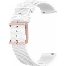 BStrap Silicone Rain remienok na Garmin Vivoactive 3, white SSG014C0206