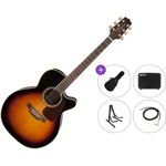 Takamine GN71CE Premium SET Brown Sunburst Електро-акустична китара Джъмбо