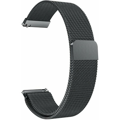 Eternico Elegance Milanese na Universal Quick Release 20 mm black AET-QR20MNS-bl