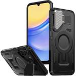 Techsuit Калъф за Samsung Galaxy A15 4G / A15 5G - Techsuit - CamVault MagSafe - Черен (KF2345048)