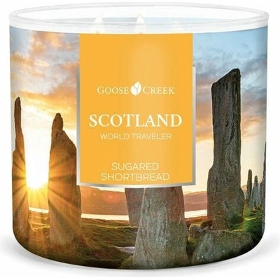 Goose Creek Candle World Traveler SCOTLAND SUGARED SHORTBREAD 450 g