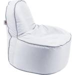 Pufrelax Пуф стол за деца OK Junior, водоустойчив, Бял (PUF-G-OKJ-TEX-WH)