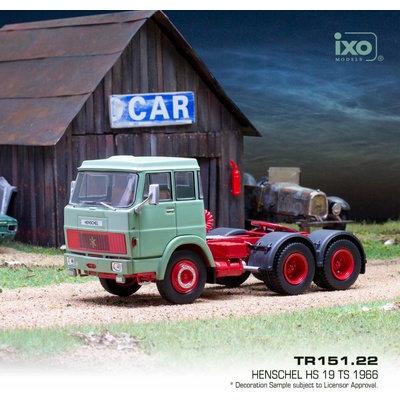 Henschel HS 19 TS 1966 ZelenáIXO 1:43