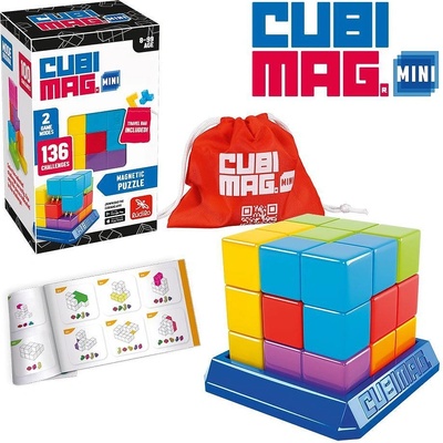 Felyx Toys Cubimag Пъзел с торбичка и поставка (1012250f)