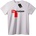 NOONEBRAND Тениска Супер Сайян Червена Кутия - XL, White