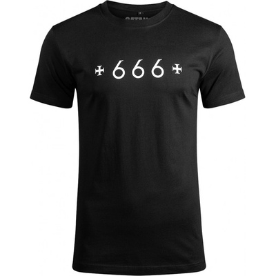 Holy BLVK +666+ tričko čierne