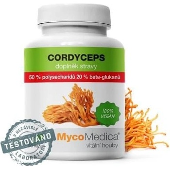 Mycomedica Cordyceps 50% 90 vegan rastlinných kapsúl