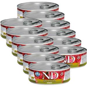 FARMINA N&D cat Quinoa Urinary консерви 12 x 80 г