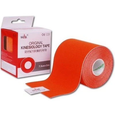 Nasara Original kinesiology tape oranžový 7, 5 cm x 5 m