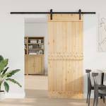 vidaXL Преплъзваща се врата NARVIK 90 x 210 см (213, 5 см) (3445260)