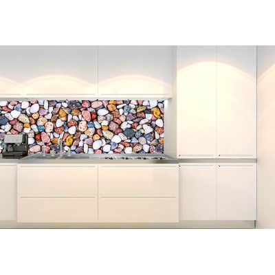 DIMEX ART Фототапет за кухня - цветни камъчета 180 x 60 см