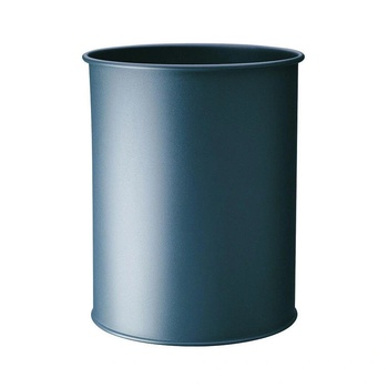 DURABLE Кошче за боклук, Издръжливо, Метал, 260x315 mm, 15 L, Антрацит (330158) (330158)