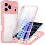 Techsuit Калъф Techsuit - ColorVerse 360 Series + Screen Protector - iPhone 18 Pro / iPhone 17 Pro - Розов (KF2366134)
