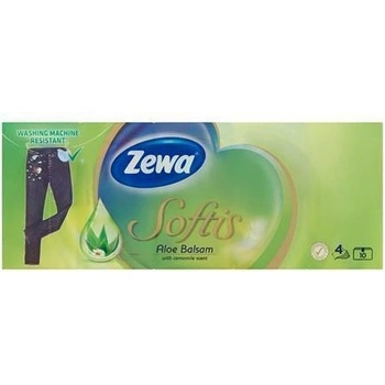 Zewa Softis Balsam paprov kapesnky aloe 3-vrstv 10 x 9 ks od 62 K -  Heureka.cz
