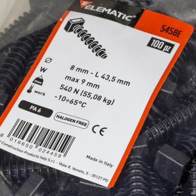 Hmoždinka natloukací pro vázací pásek 5458 Elematic – Hledejceny.cz