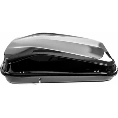 Автобокс Junior Easy 145x94x40cm с 85 mm крепежи, с ключ, 420 литра - черен гланц