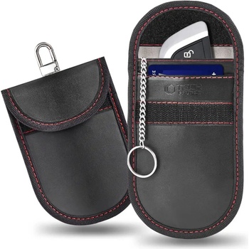 Tech-Protect Калъф Tech-Protect KLR100 RFID - черен и червен (5906302330959)