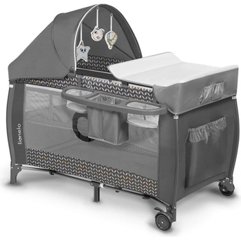 Lionelo Бебешка сгъваема кошара Lionelo Sven Plus grey (5902581656209)